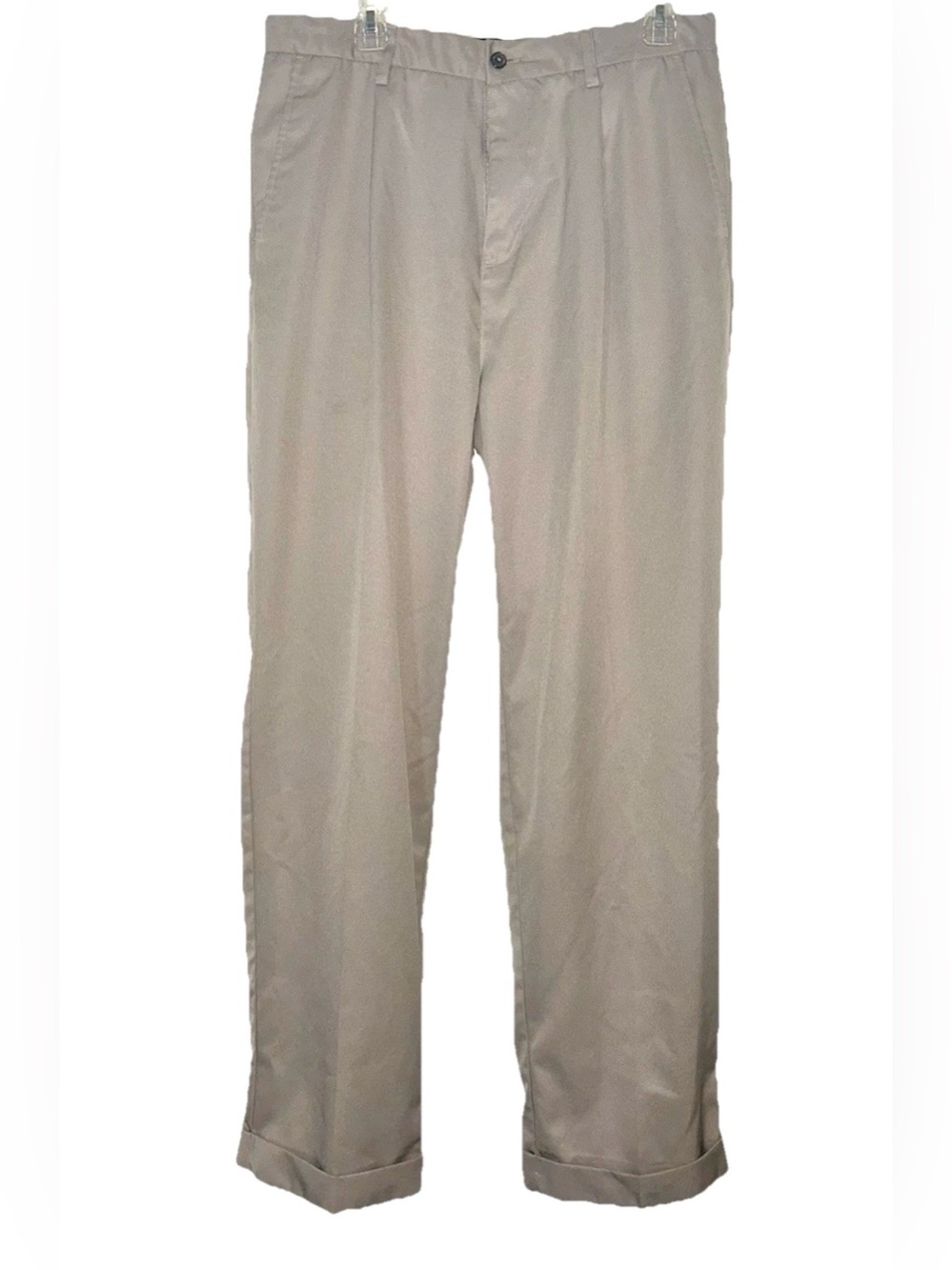 Austin Clothing Co. Men’s Khaki Pleated Slacks 36x32